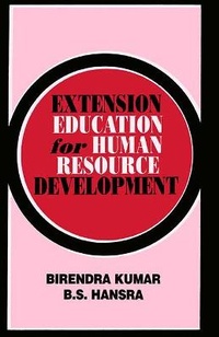 Enlarge image Cover: Extension Education for Human Resource Development - Concept Publishing Co