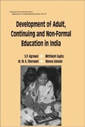 Cover: Development of Adult, Continuing and Non-Formal Education in India - Concept Publishing Co