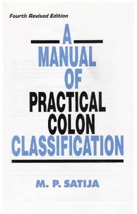 Abbildung von: Manual of Practical Colon Classification - Concept Publishing Co