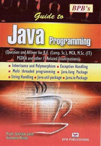 Enlarge image Cover: Guide to Java Programming - BPB Publications
