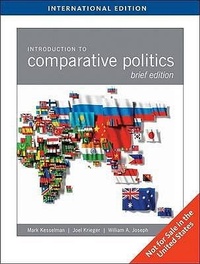 Enlarge image Cover: Introduction to Comparative Politics - Wadsworth Publishing Co Inc