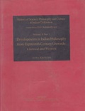 Cover: Developments in Indian Philosophy from Eighteenth Century Onwards: Vol X, Part 1 - Centre for Studies in Civilisations