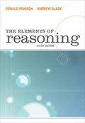 Cover: The Elements of Reasoning - Wadsworth Publishing Co Inc