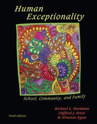 Enlarge image Cover: Human Exceptionality - Wadsworth Publishing Co Inc