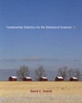 Cover: Fundamental Statistics for the Behavioral Sciences - Wadsworth Publishing Co Inc