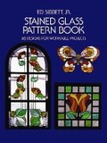Cover: Stained Glass Pattern Book - Dover Publications Inc.