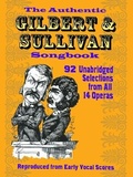 Cover: The Authentic Gilbert & Sullivan Songbook - Dover Publications Inc.