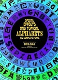 Cover: Special Effects and Topical Alphabets - Dover Publications Inc.