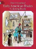 Cover: Early American Trades Coloring Book - Dover Children's