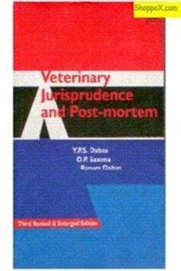 Abbildung von: Veterinary Jurisprudence and Post Mortem - International Book Distributing Co
