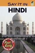 Cover: Say it in Hindi - Dover Publications Inc.