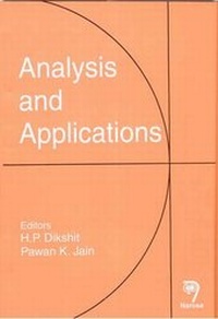 Enlarge image Cover: Analysis and Applications - Narosa Publishing House