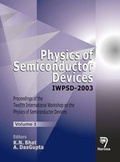 Cover: Physics of Semiconductor Devices - Narosa Publishing House