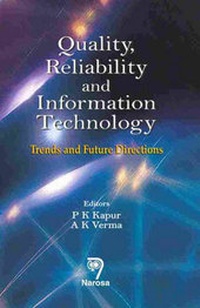 Enlarge image Cover: Quality, Reliability and Information Technology - Narosa Publishing House