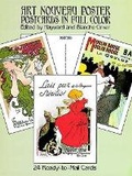 Cover: Art Nouveau Poster Postcards in Full Colour - Dover Publications Inc.