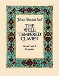 Cover: The Well-Tempered Clavier Books 1 and 2 Complete - Dover Publications Inc.