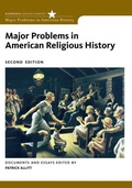 Cover: Major Problems in American Religious History - Wadsworth Publishing Co Inc