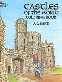 Enlarge image Cover: Castles of the World Colouring Book - Dover Children's