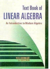Enlarge image Cover: Textbook of Linear Algebra - Allied Publishers Pvt Ltd