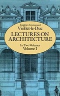 Cover: Lectures on Architecture - Dover Publications Inc.