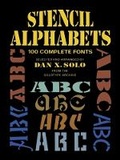 Cover: Stencil Alphabets - Dover Publications Inc.