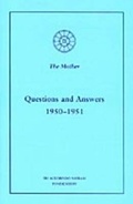 Cover: Questions and Answers 1950-51 - Sri Aurobindo Ashram Publications Department
