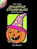 Cover: The Little Halloween Stained Glass Coloring Book - Dover Children's