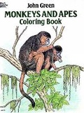 Cover: Monkeys and Apes Coloring Book - Dover Publications Inc.
