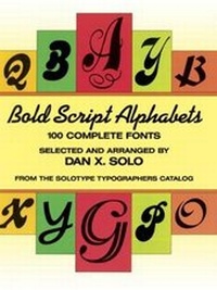 Enlarge image Cover: Bold Script Alphabets - Dover Publications Inc.