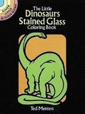 Cover: The Little Dinosaurs Stained Glass - Dover Children's
