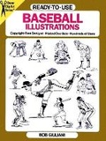 Cover: Ready to Use Baseball Illustrations - Dover Publications Inc.