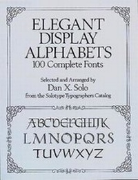 Abbildung von: Elegant Display Alphabets - Dover Publications Inc.