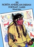 Cover: Six North American Indian Portrait Cards - Dover Publications Inc.