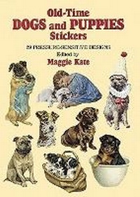 Enlarge image Cover: Old-Time Dogs and Puppies Stickers - Dover Children's