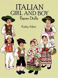 Cover: Italian Girl and Boy Paper Dolls - Dover Publications Inc.