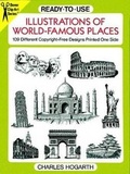Cover: Ready-to-Use Illustrations of World-Famous Places - Dover Publications Inc.