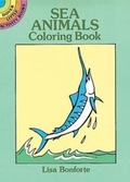 Cover: Sea Animals Colouring Book - Dover Publications Inc.