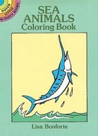 Enlarge image Cover: Sea Animals Colouring Book - Dover Publications Inc.