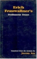 Cover: Erich Frauwaliner's Posthumous Essays - Aditya Prakashan