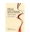 Cover: Final Solutions - Penecraft International
