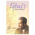 Cover: Notes on Iqbal's "Asrar-e-Khudi" - Kitab Bhavan