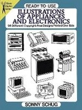 Cover: Ready-To-Use Illustrations of Appliances and Electronics - Dover Publications Inc.