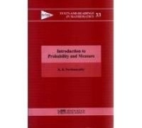 Enlarge image Cover: Introduction to Probability and Measure - Hindustan Book Agency