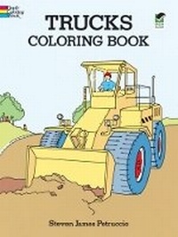 Enlarge image Cover: Trucks Coloring Book - Dover Children's