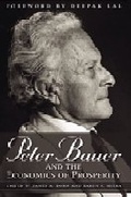 Cover: Peter Bauer and the Economics of Prosperity - Academic Foundation