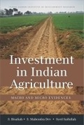 Cover: Investment in Indian Agriculture - Academic Foundation