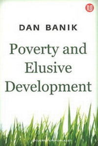 Enlarge image Cover: Poverty & Elusive Development - Universitetsforlaget