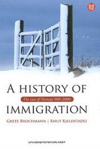 Enlarge image Cover: History of Immigration - Universitetsforlaget