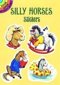 Cover: Silly Horses Stickers - Dover Publications Inc.