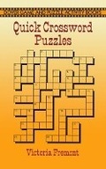 Cover: Quick Crossword Puzzles - Dover Publications Inc.